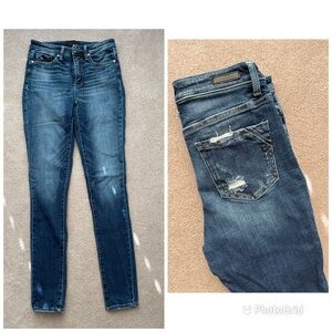 Buckle Women's Dark Blue Skinny Jeans